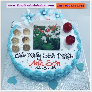 Bánh Sinh Nhật In Hình Ảnh - H188